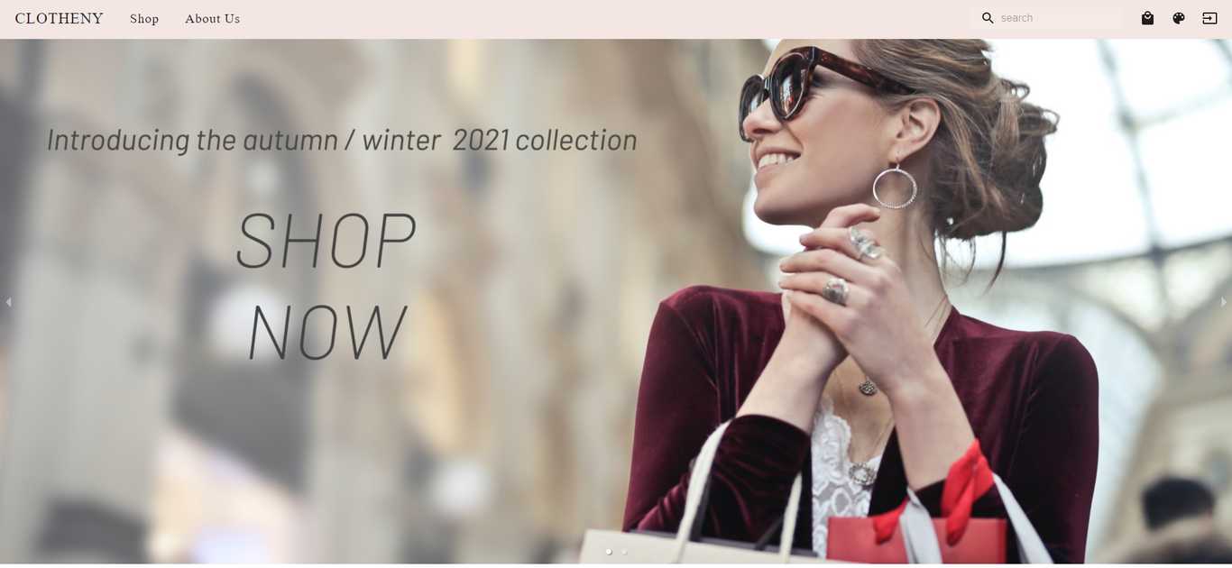 E-Commerce Clotheny
