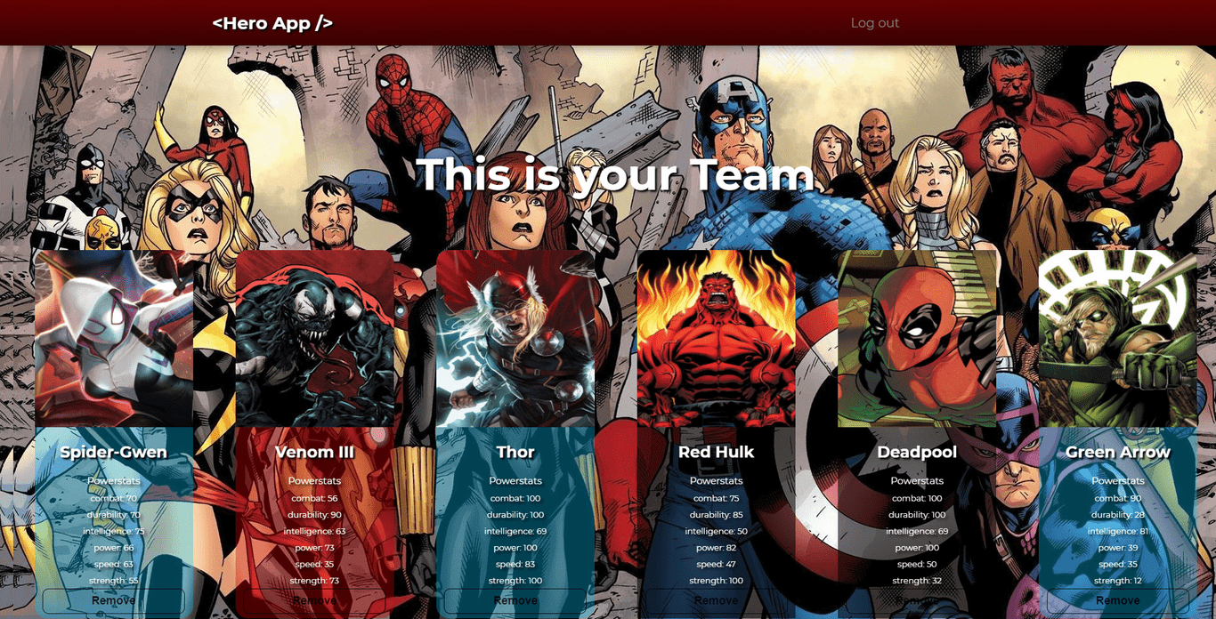 SuperHero App